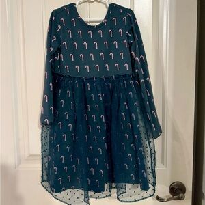 Hannah Andersson candy cane dress